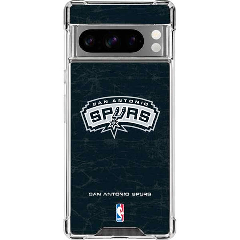 NBA San Antonio Spurs Primary Logo Google Pixel 8 Pro Clear Case